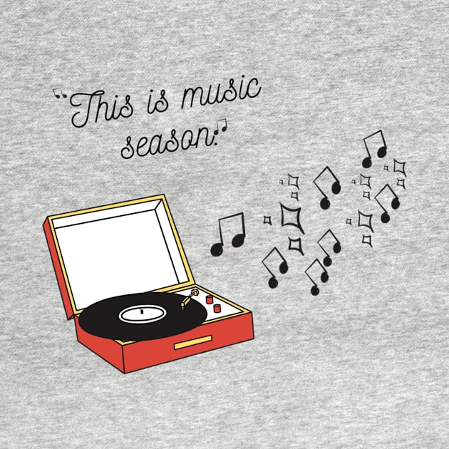 This is Music Season shirts by Christamas Clothing